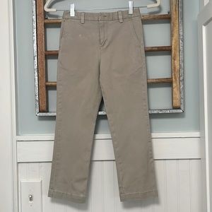 Boys Vineyards Vines breaker khaki pants size 7